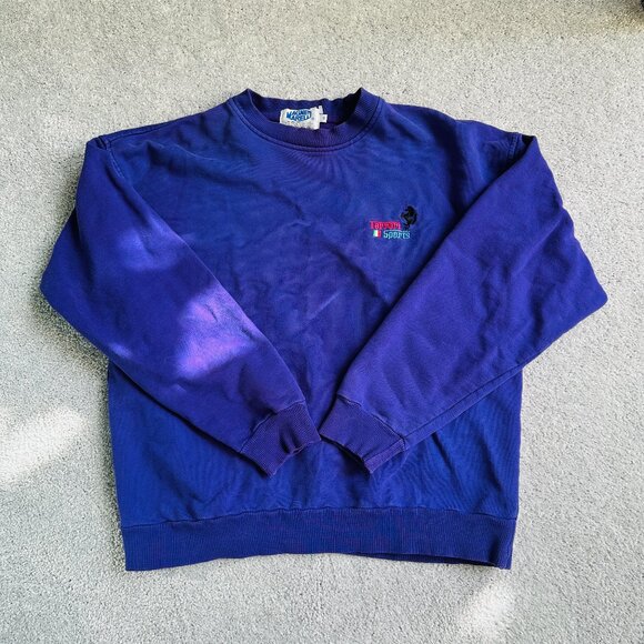 Magneti Marelli Ferrari Sports Purple Pullover Sweatshirt